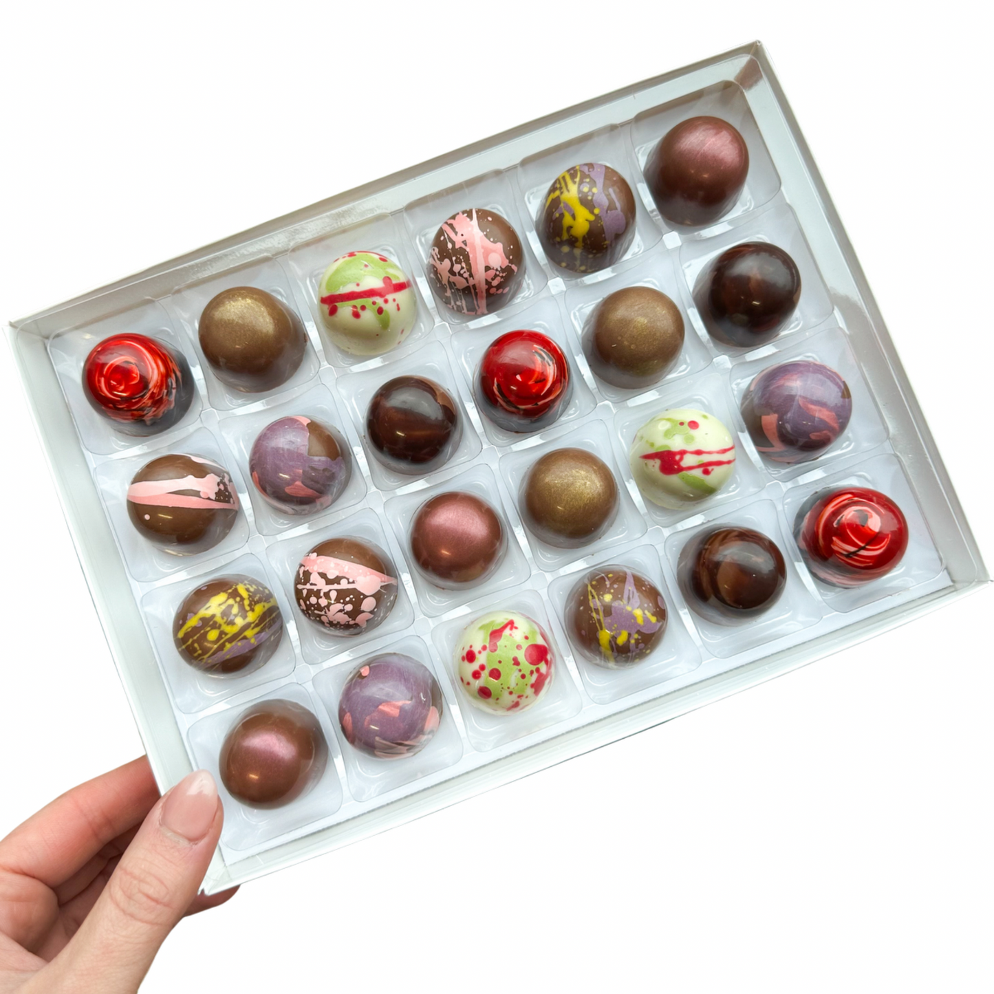 Hand Painted Bonbons - Box of 6, 12 or 24