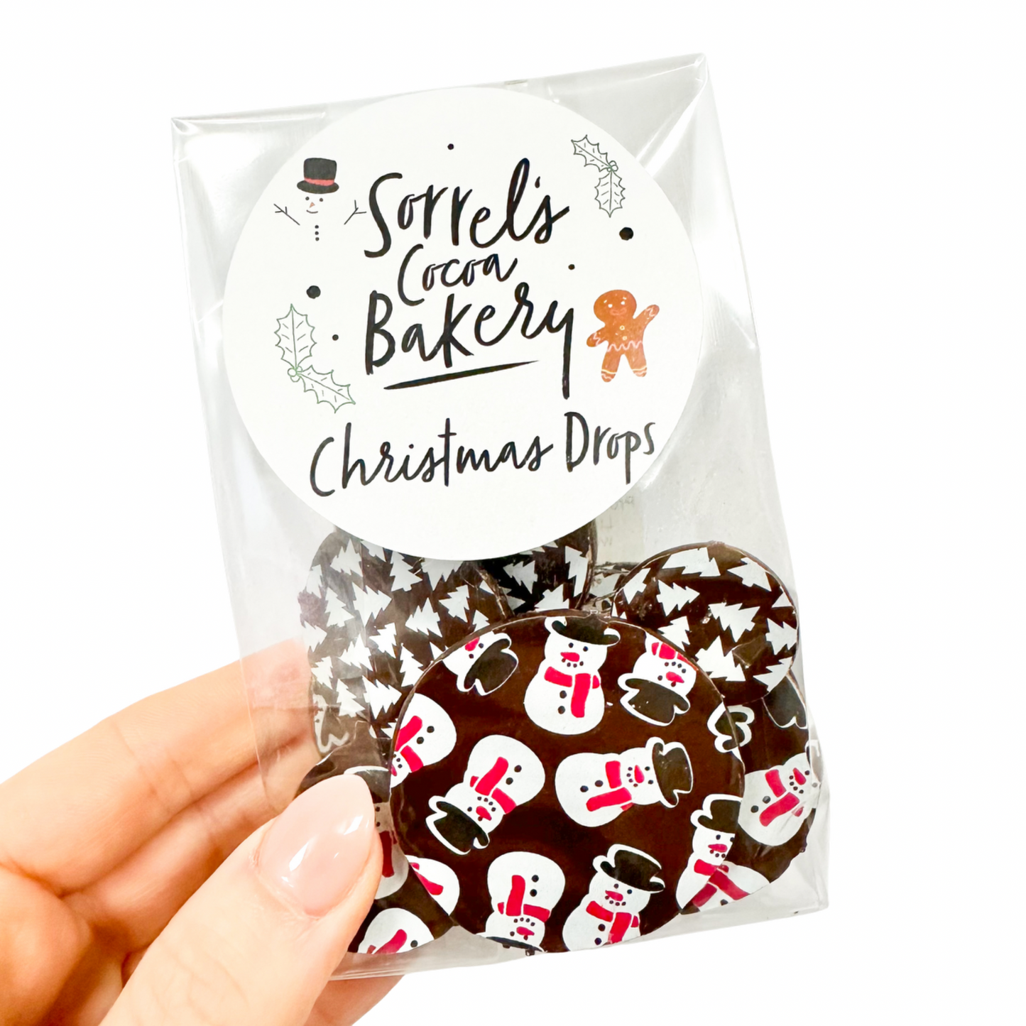 Christmas Chocolate Drops - Choose Your Design