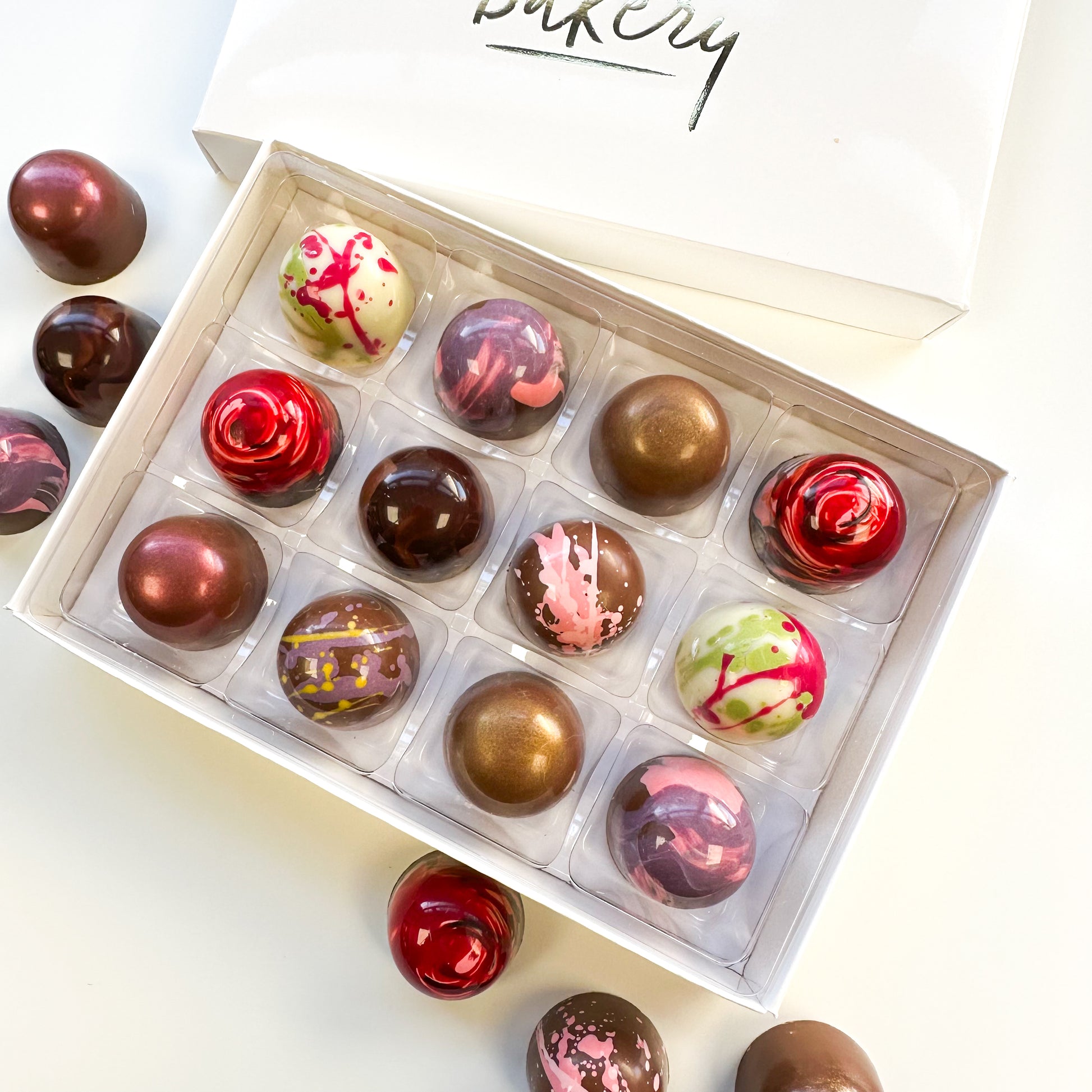 2 Tier Hexagon Bonbon Box — Yelibelly Chocolates