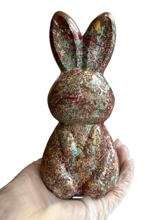 Fully Stuffed Pistachio Kunafa Hand Painted Bunny
