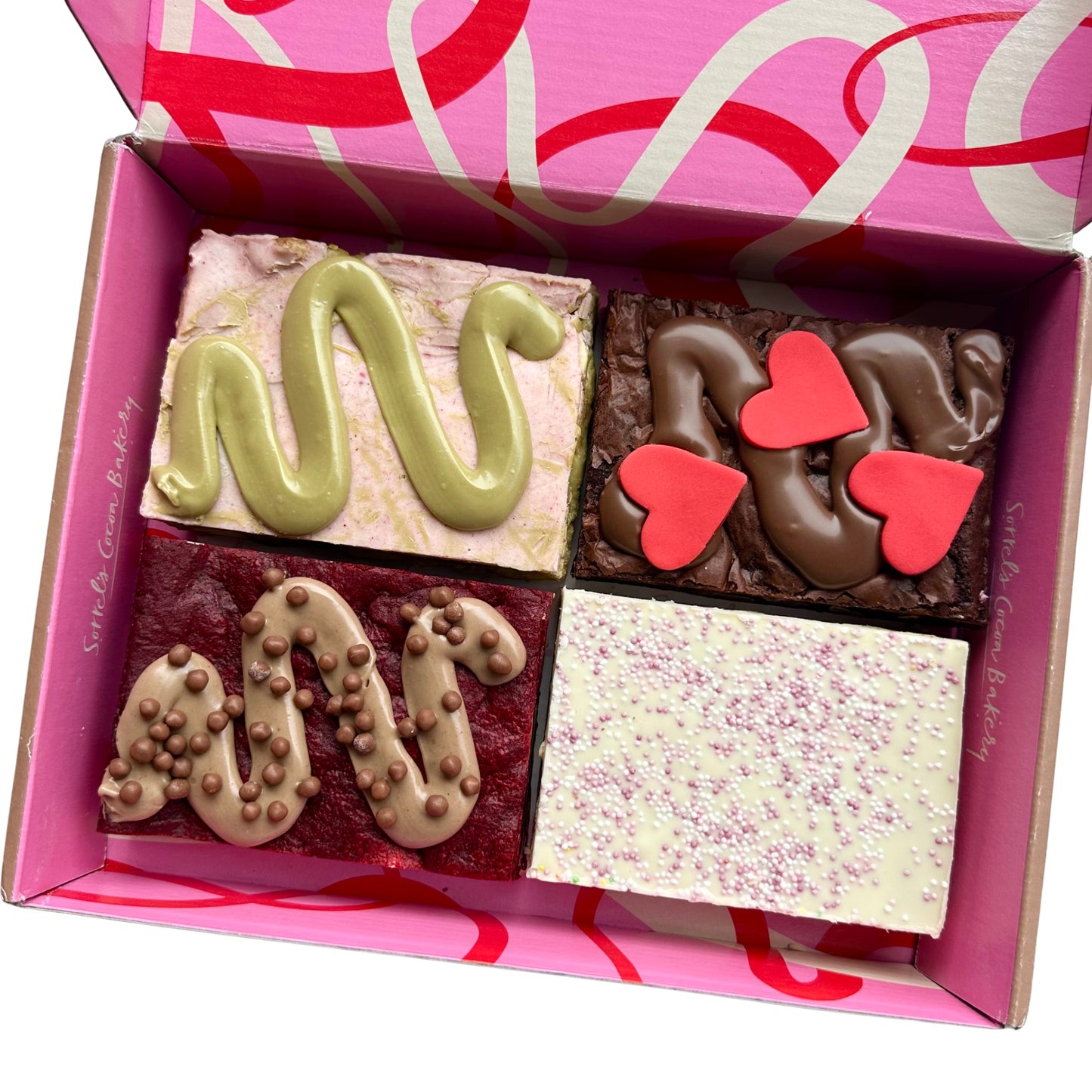 Mixed Box of Bake Slabs - The Valentines Box
