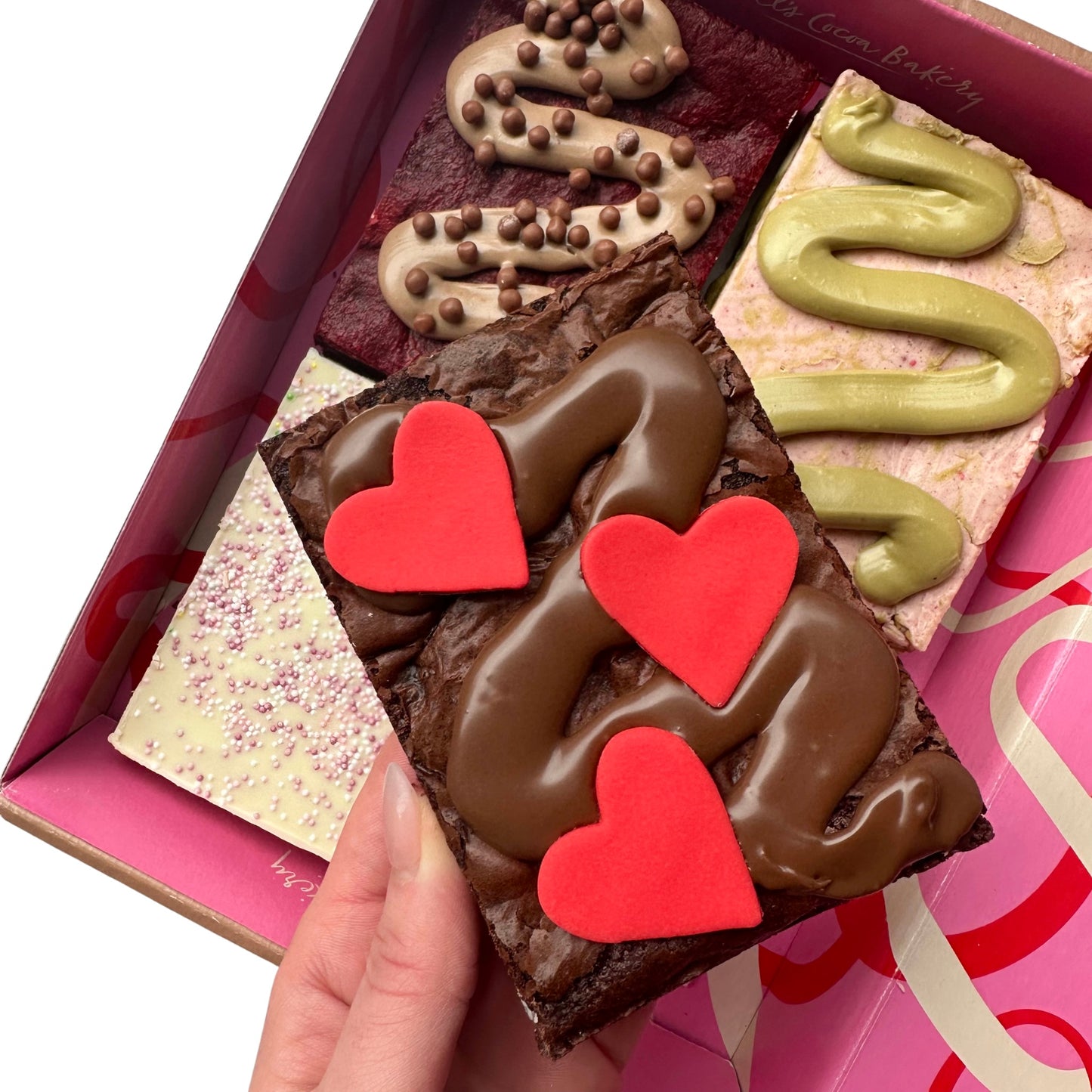 Mixed Box of Bake Slabs - The Valentines Box
