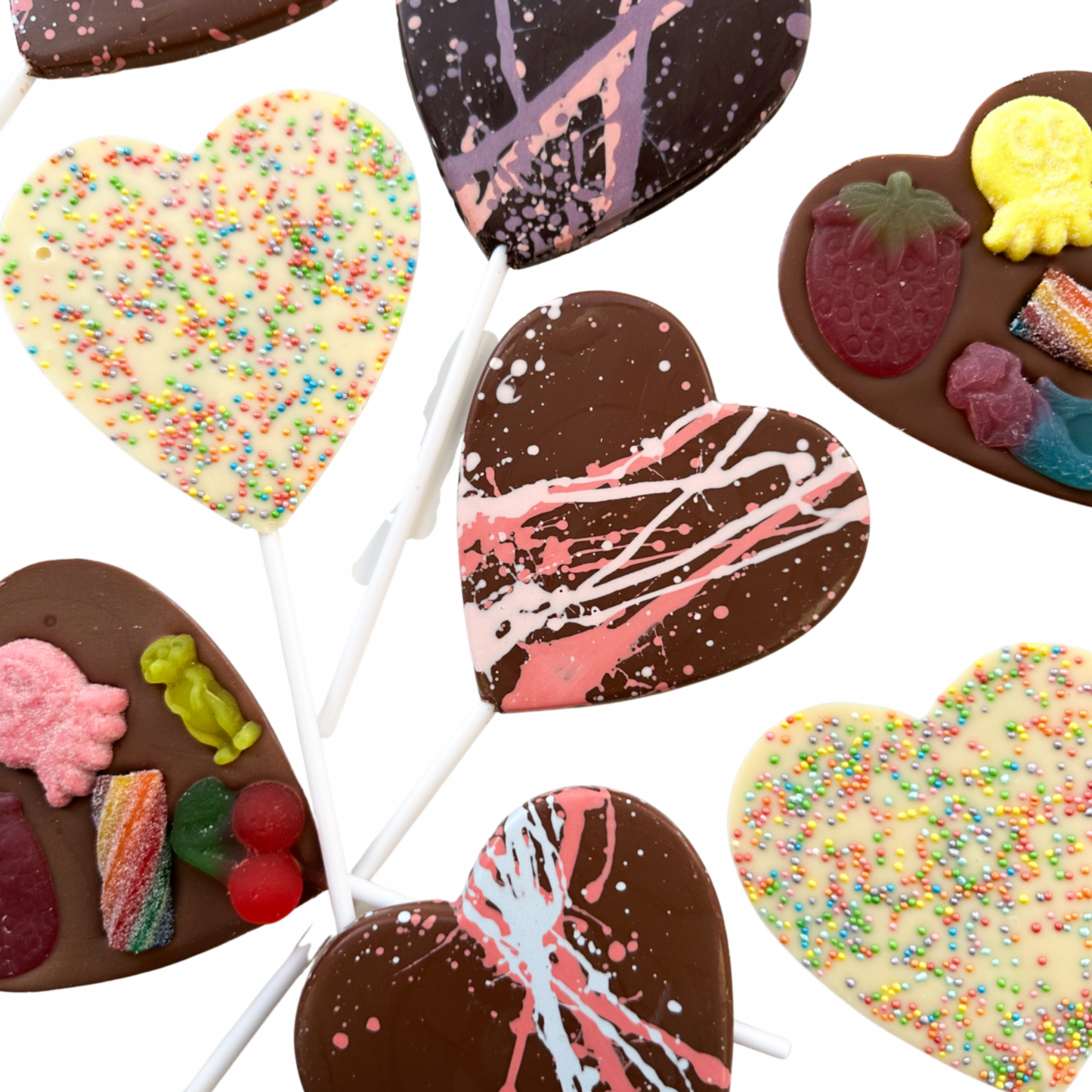 Heart Lolly - Choose Your Pattern