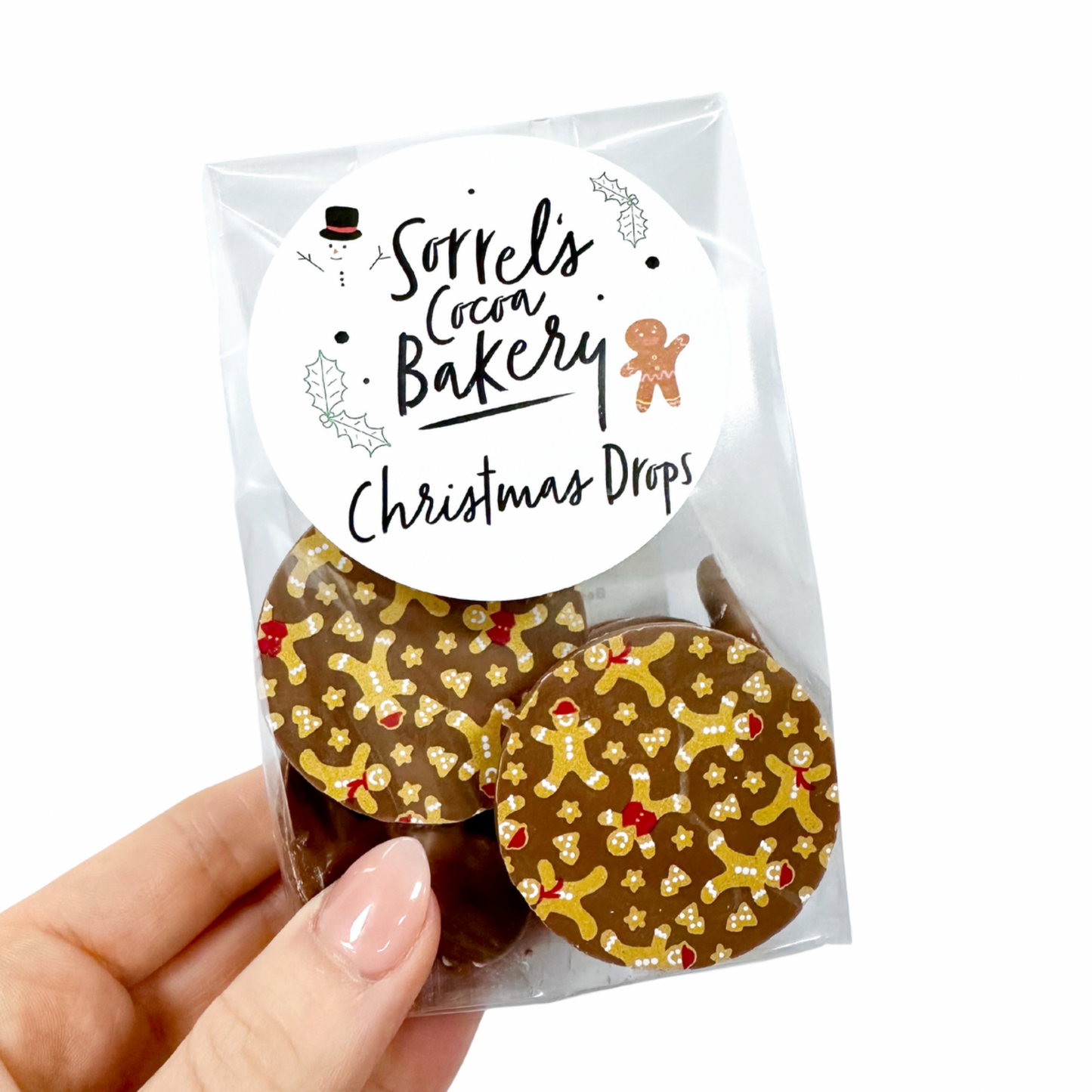 Christmas Chocolate Drops - Choose Your Design