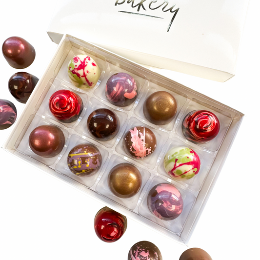 CHRISTMAS PREORDER Hand Painted Bonbons - Box of 6, 12 or 24